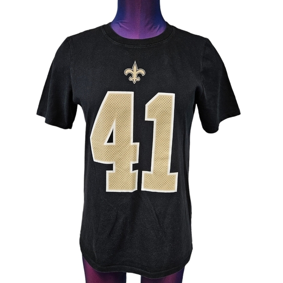 Nike Dri-Fit NFL New Orleans Saints Alvin Kamara Tee-Shirt Kids Large Unisex P48 - Picture 9 of 10